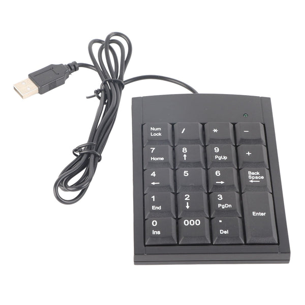 Portable USB Numeric Keypad – Compact, Plug-and-Play, Laptop Number Pad